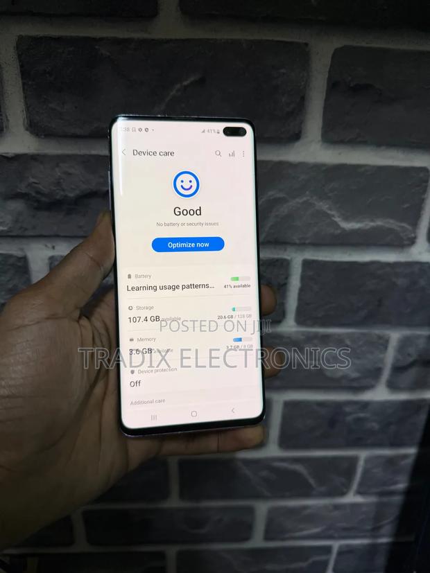 Samsung Galaxy S10 Plus 128 GB Black - thumbnail 3
