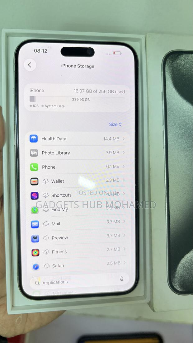 Apple iPhone 15 Pro Max 256 GB White - thumbnail 4