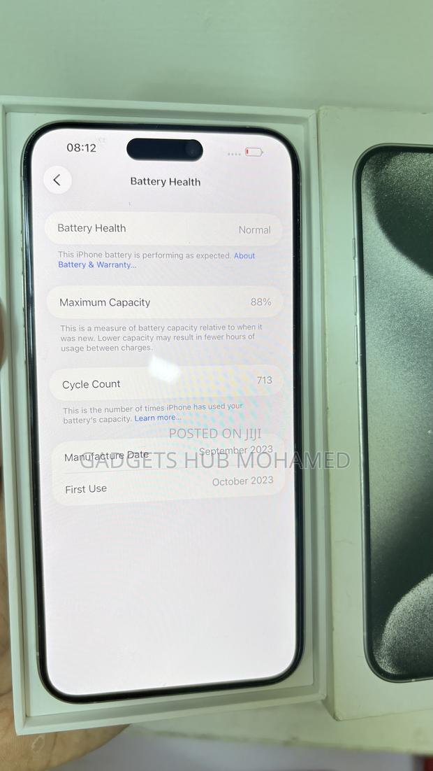 Apple iPhone 15 Pro Max 256 GB White - thumbnail 2