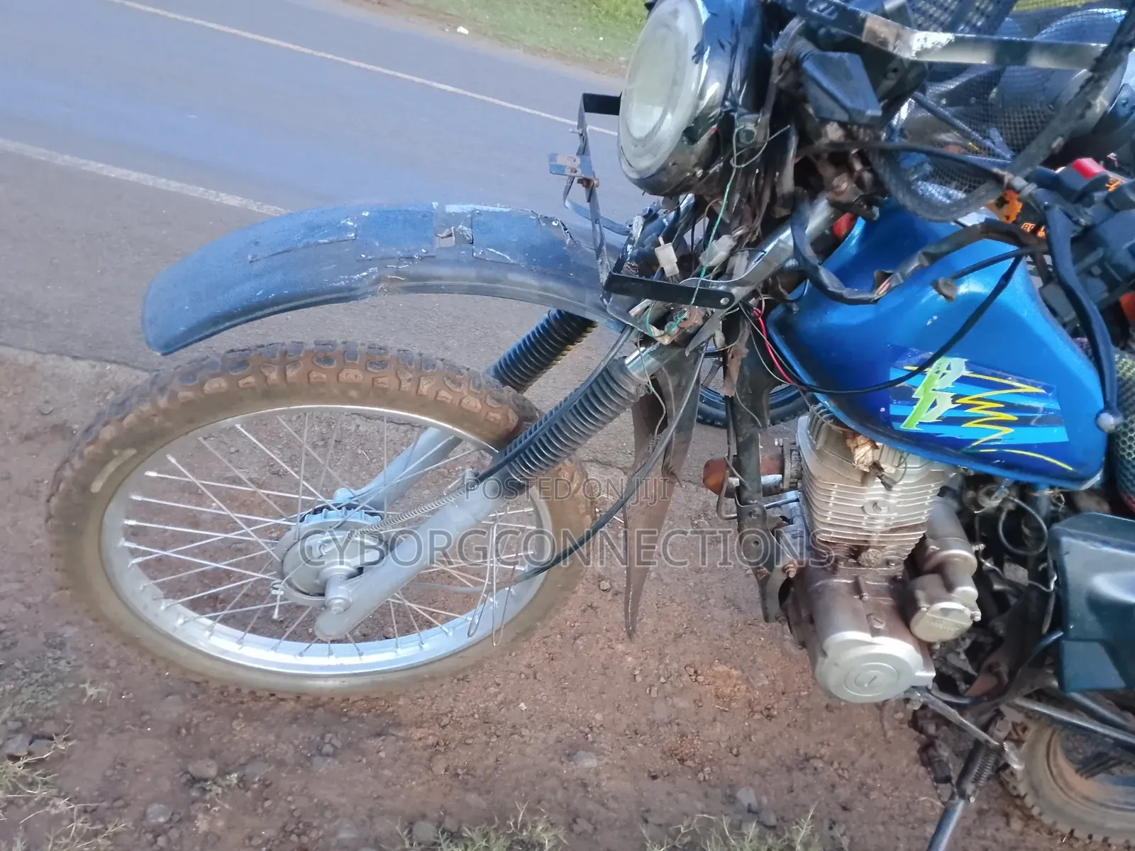 Motorcycle 2006 Blue