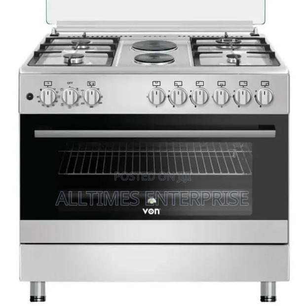Von 60*90cm 4g+2e Standing Cooker With Electric Oven