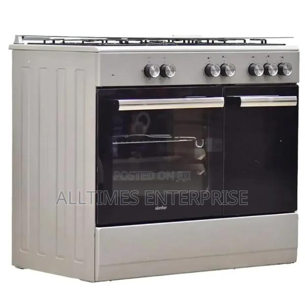 Von Simfer 60*90cm 5 Gas With Electric Oven Standing Cooker