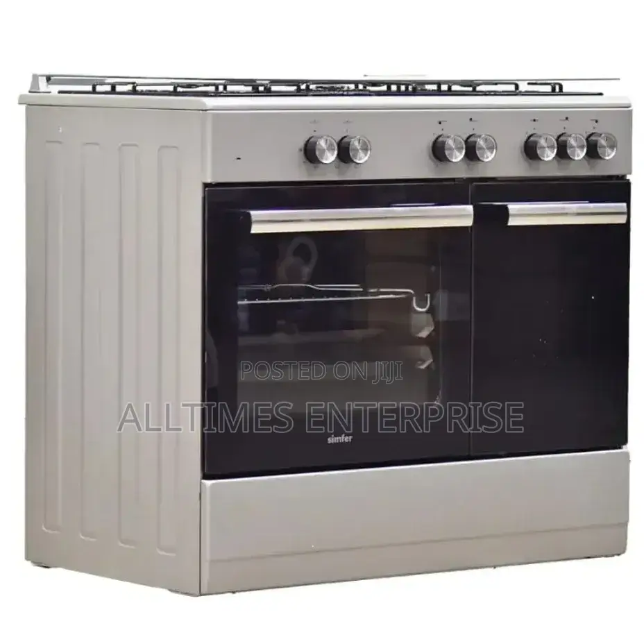Von Simfer 60*90cm 5 Gas With Electric Oven Standing Cooker