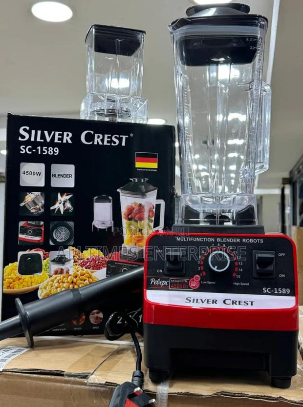 Silver Crest Commercial 2 in 1 Blenders