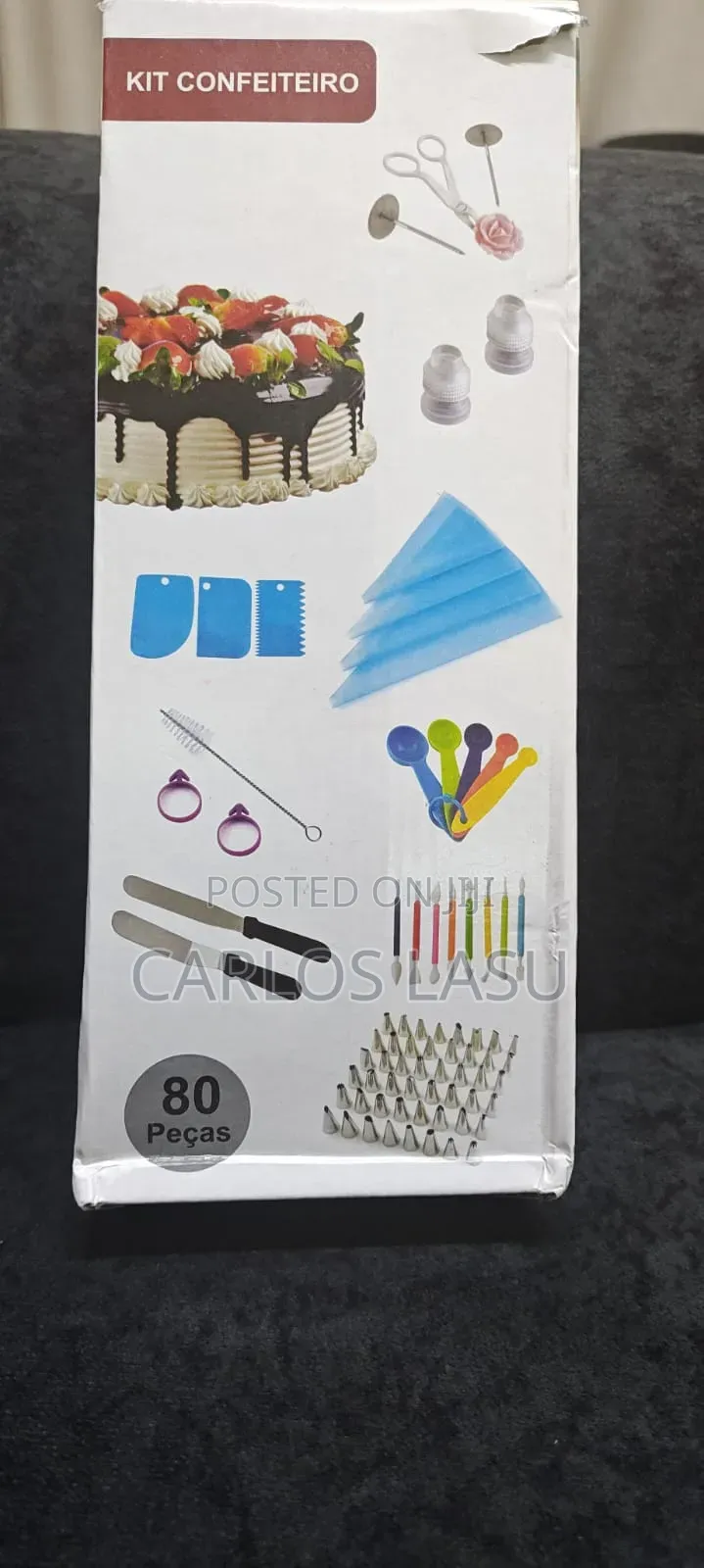 Professional 82-piece Stainless Steel Cake Decorating Baking Set