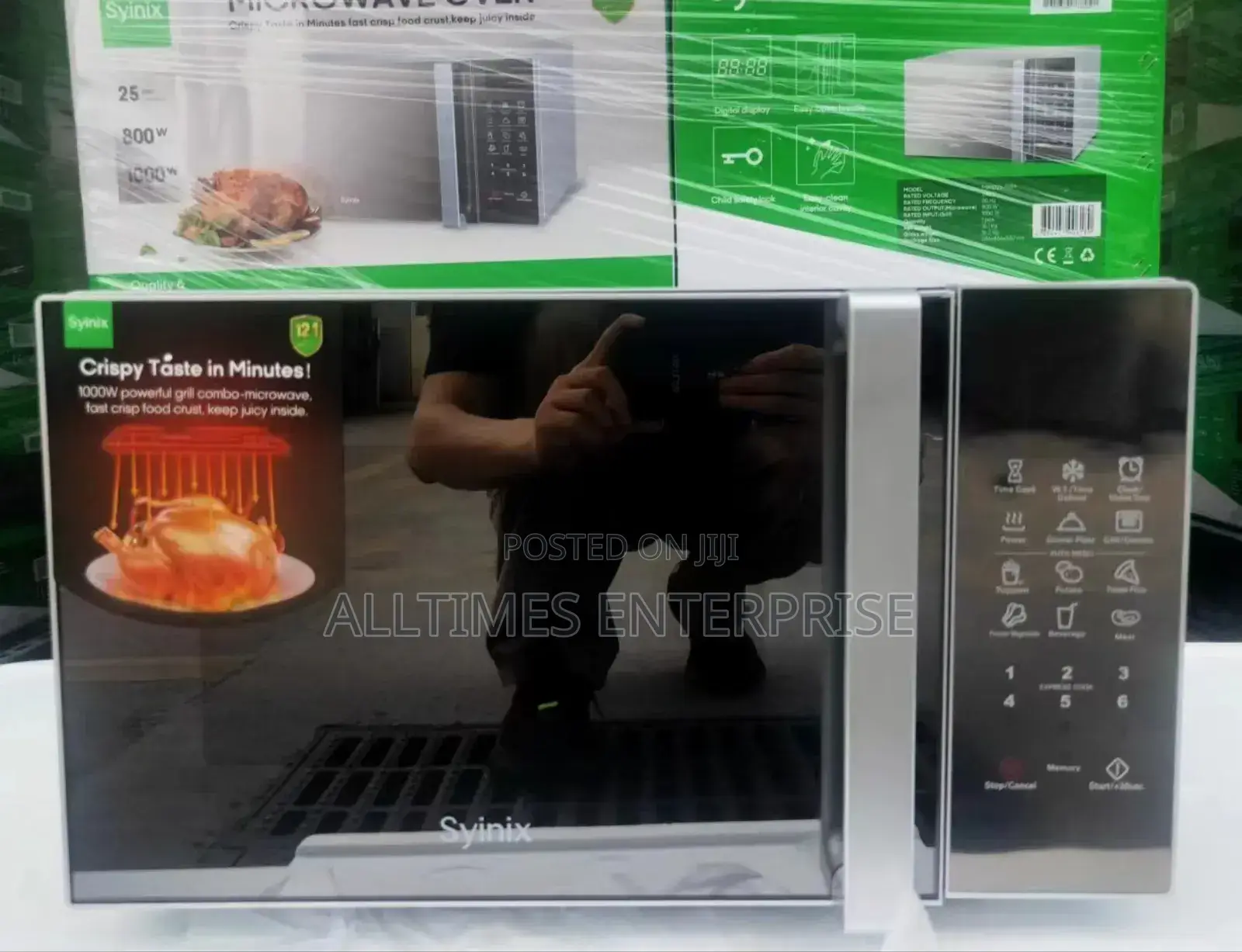 Syinix 25 Liters Digital Microwave