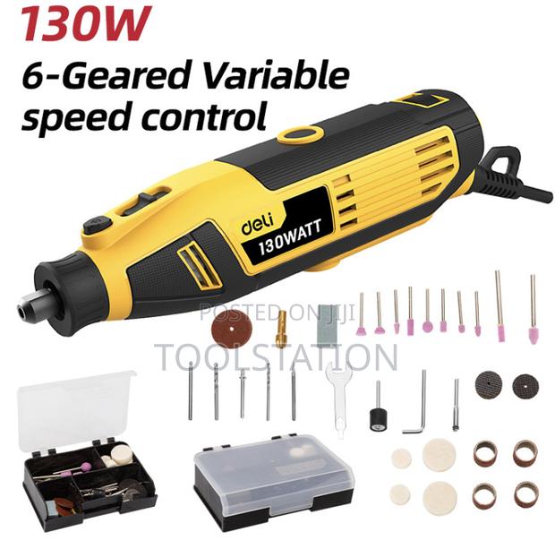 Mini Grinder Kit 130 W Variable Speed With 41 Pieces Acc Edl-Dm03-E1