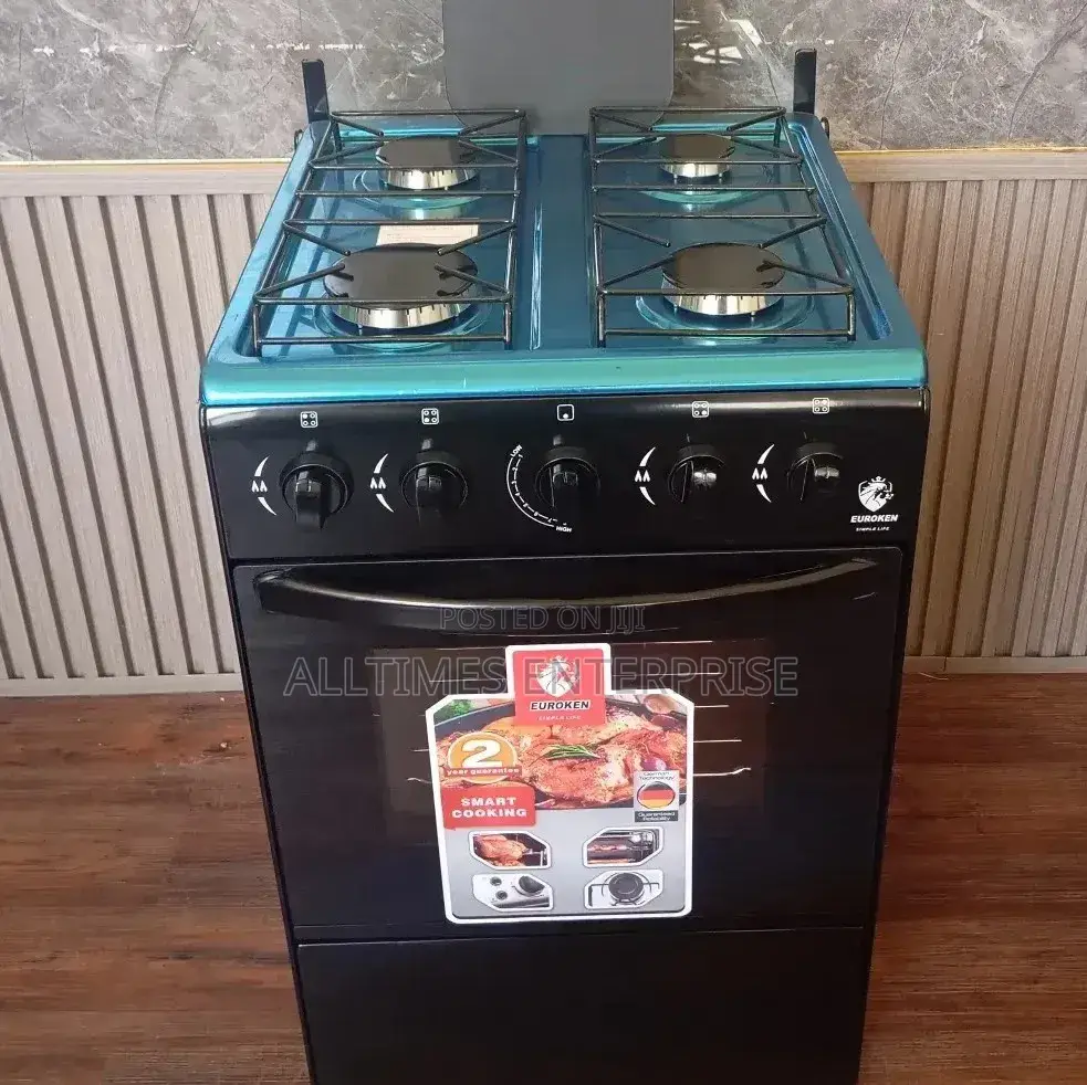 Euroken 50*55cm 4 Gas Burner With Gas Oven