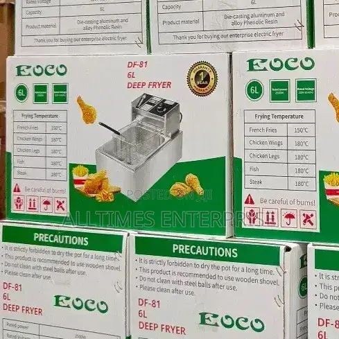 Ecco 6 Liters Single Deepfryer