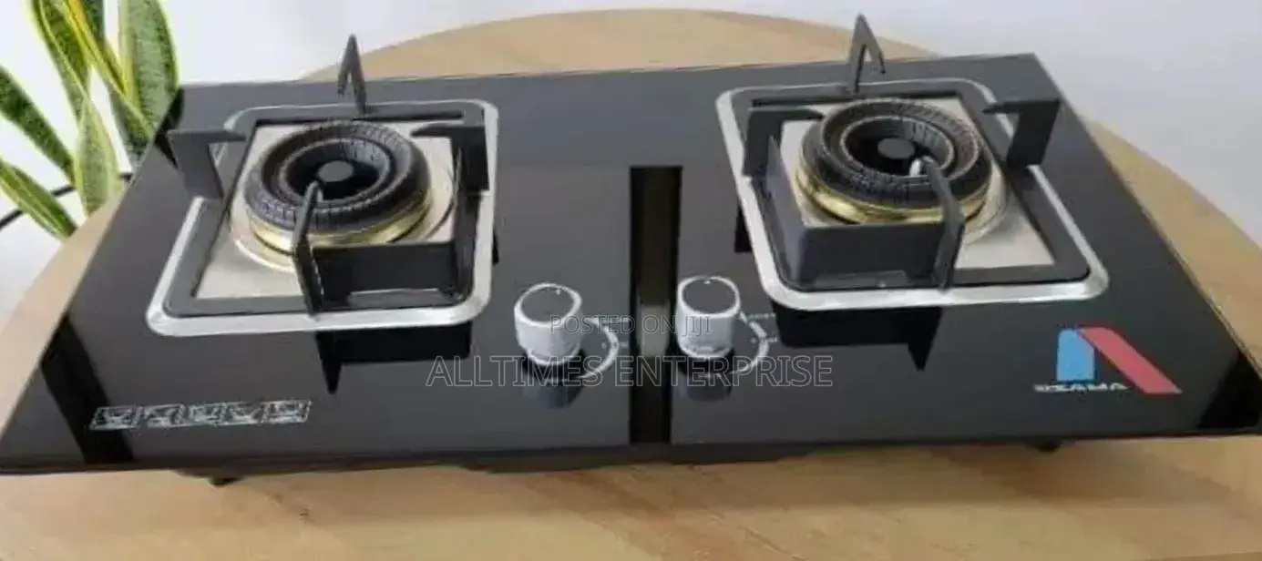 2 Burner Amaze Glass Inbuilt Hob Cooker
