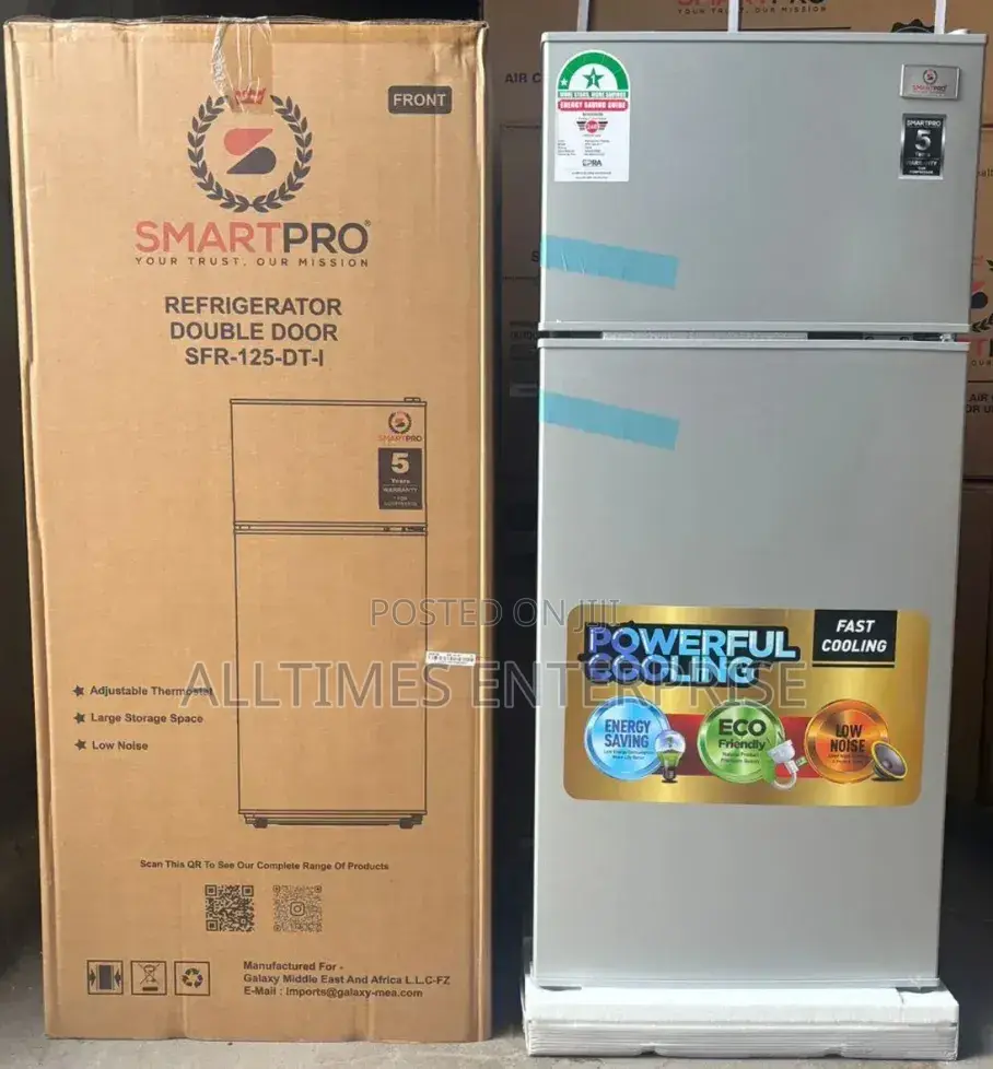 Smartpro 95 Liters SFR 125-Dt-I Double Door Refrigerator