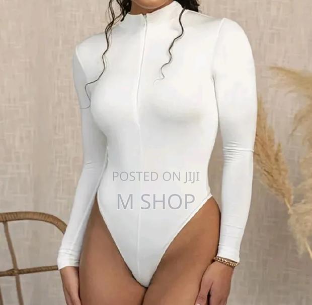 Zip-Front Bodysuit