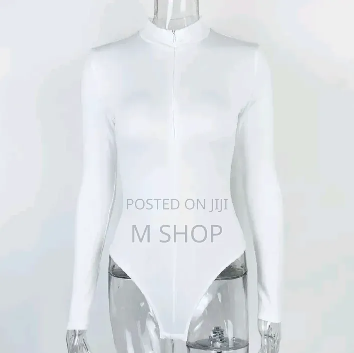 Zip-Front Bodysuit