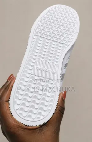 Original Adidas White Platform Sneakers