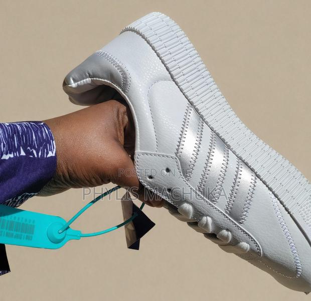 Original Adidas White Platform Sneakers - thumbnail 3
