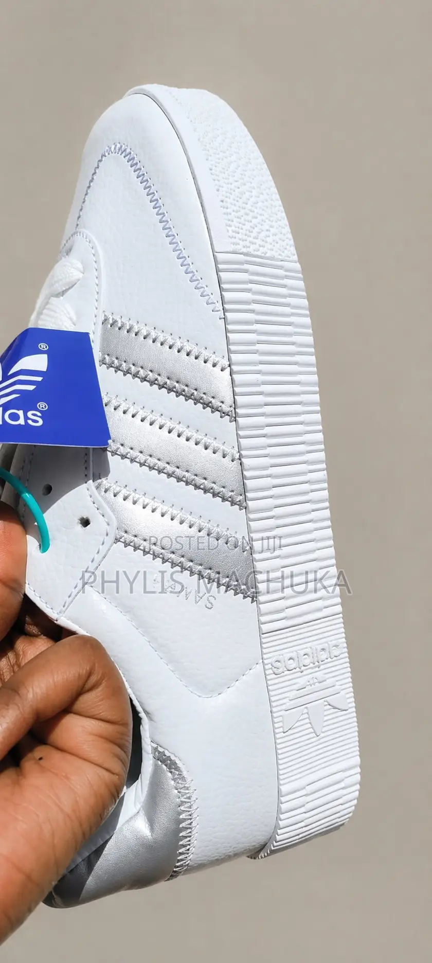 Original Adidas White Platform Sneakers