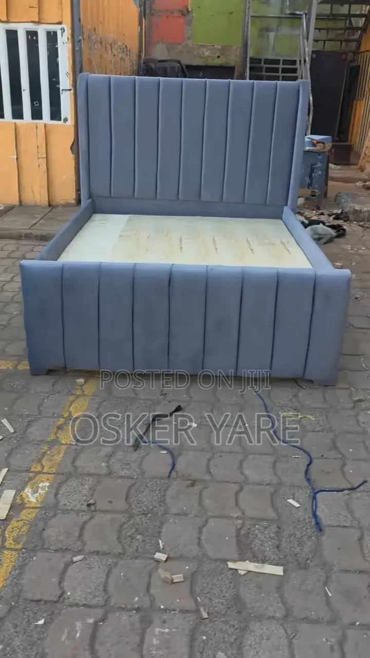 Quality 4x6 / 5x6 Beds Available | Cheap Strong Wooden Beds Nairobi