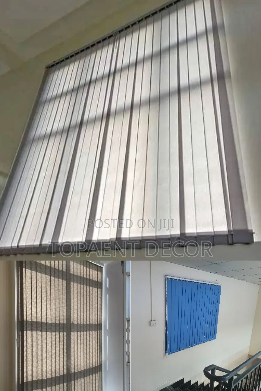 Functional Beauty, Stylish and Durable Vertical Office Window Blinds
