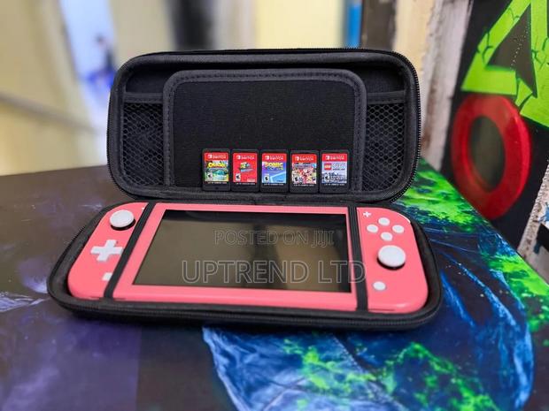 Pink Nintendo Switch Lite Previously Owned
