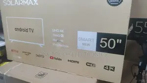 Solarmax 50 Inches Uhd Smart Android Tv Frameless