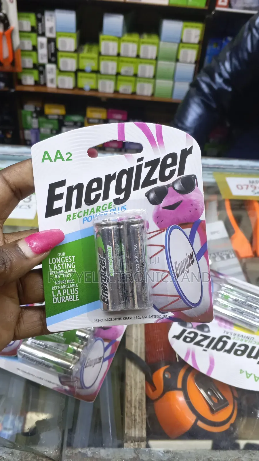 Double Aa Reachable Battery