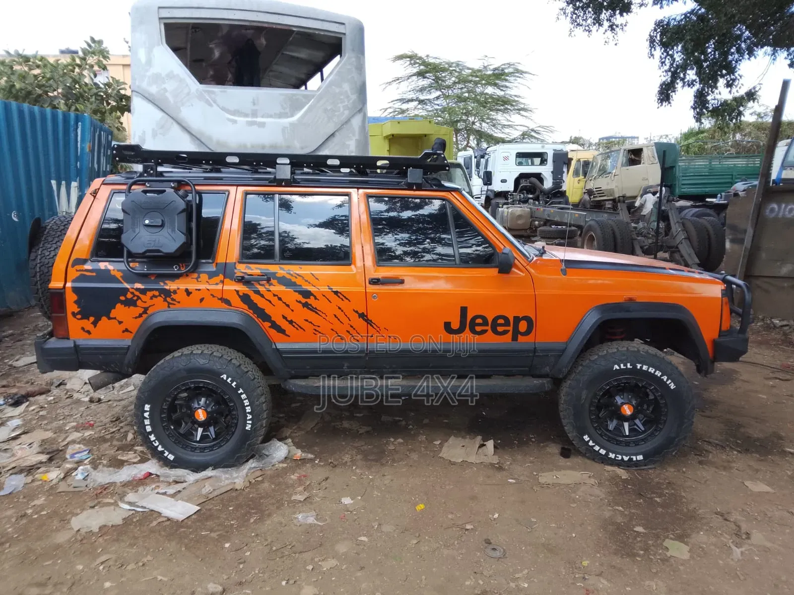 Modern Roof Rack Basket Type Jeep