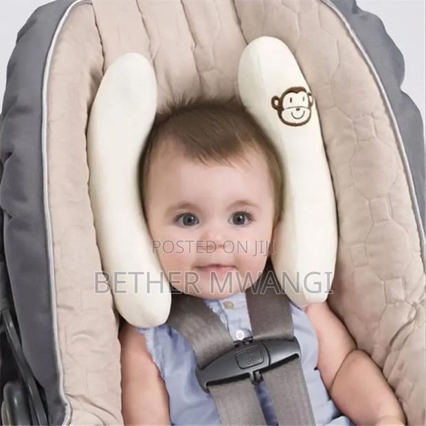 Todller Banana Shaped Head Neck Support Protector Pillow in Kenya - thumbnail 2