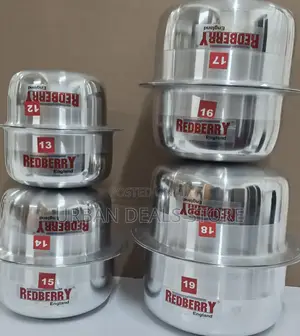 Redberry Heavy Duty Aluminium Sufurias