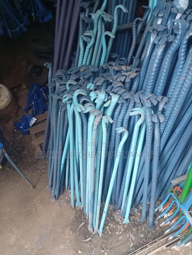 Heavy Duty Juakali Crowbars. - main view