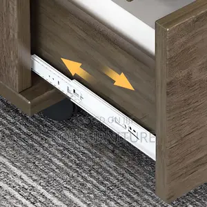 Office Cabinet; Wooden Filing Cabinet With Three Drawers Lockable