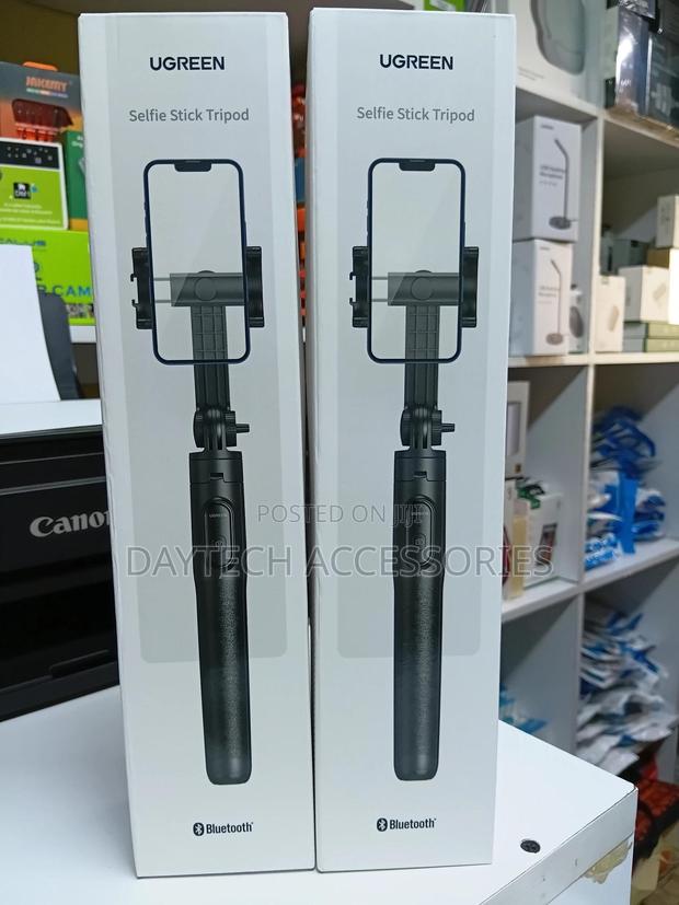 This Is a Ugreen Selfie Stick Tripod With Bluetooth Remote Model Lp586 - thumbnail 2