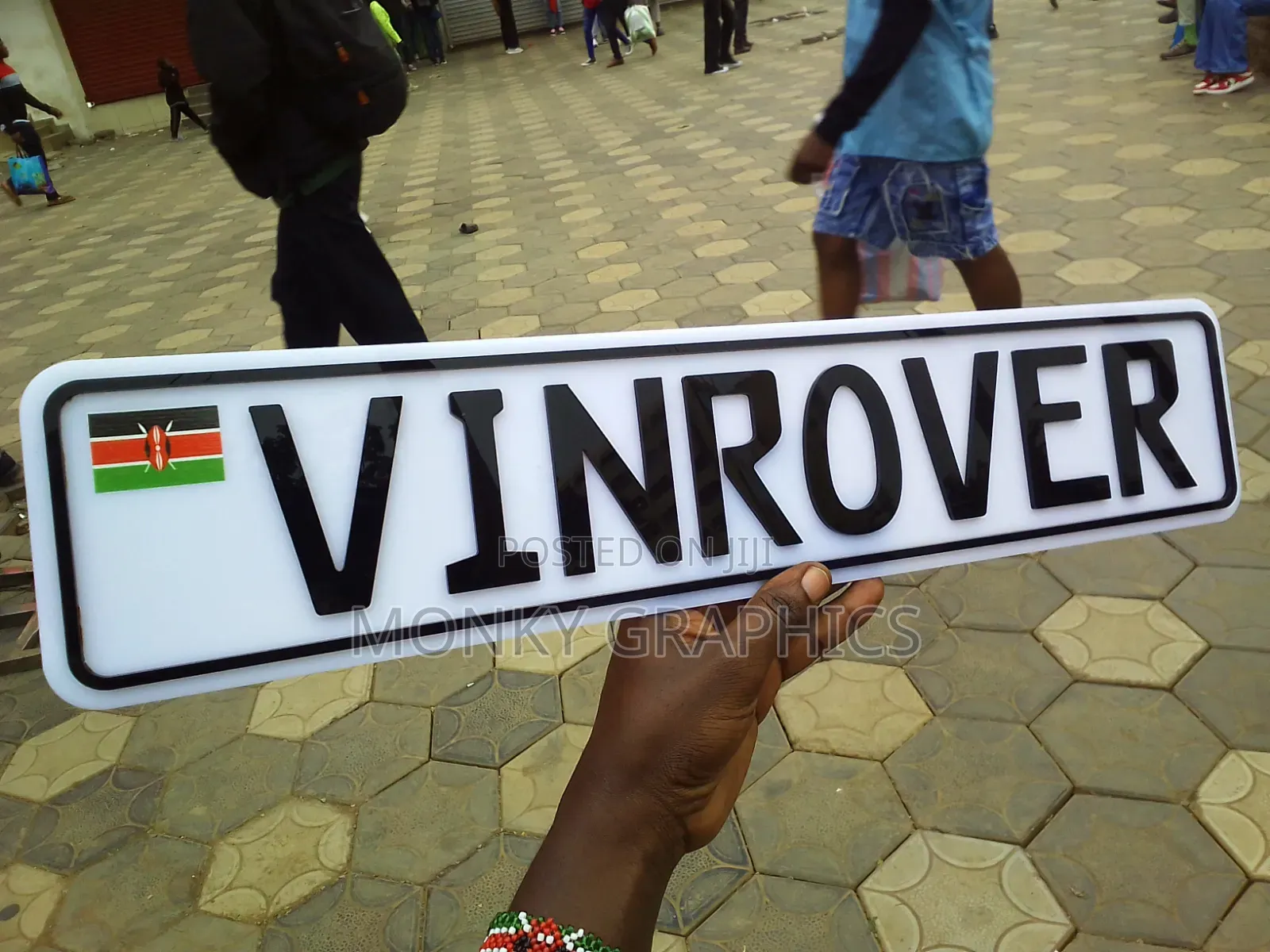 Customized 2d Perspex Nameplate/Numberplates
