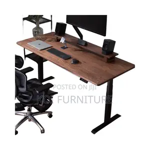 Office Table; 1.8 Meters Adjustable Desk With Control Panels
