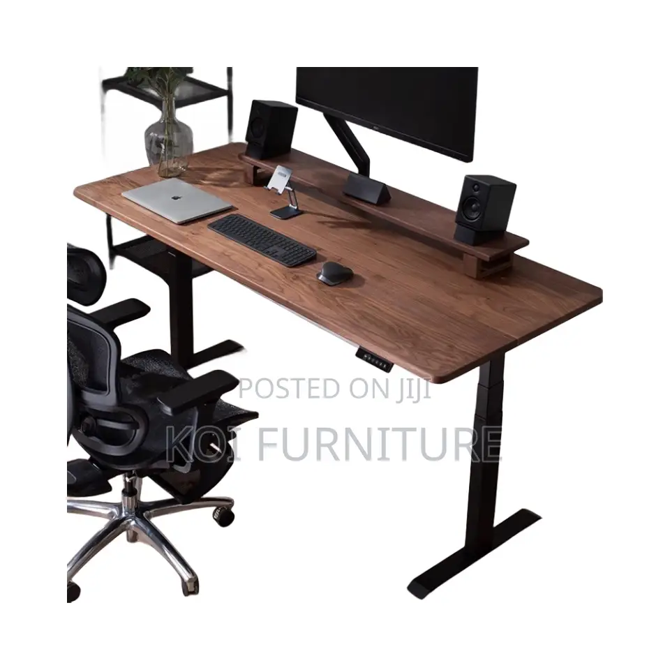 Office Table; 1.8 Meters Adjustable Desk With Control Panels