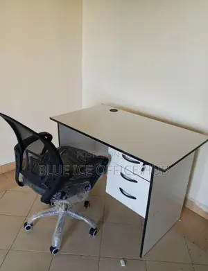 Office Workstation Set (Desk and Mesh)