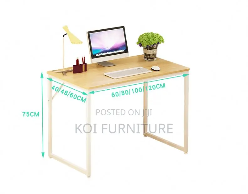 Office Desk; 1.4 Meters Ergonomic Home Office Computer Study Desk