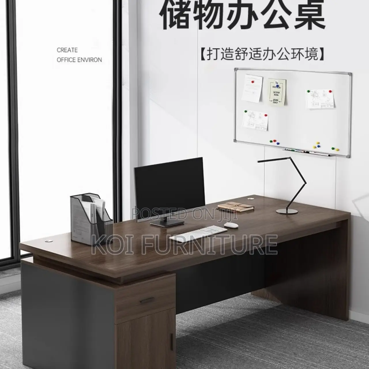 Office Desk; 1.4 Meters Executive Style Office Desk