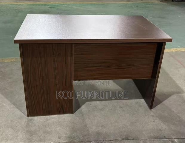Office Desk; 1.2 Meters Brown Executive Office Desk - thumbnail 3