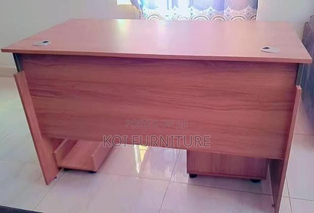 Office Desk; 1.2 Meters Brown Executive Office Desk - thumbnail 4