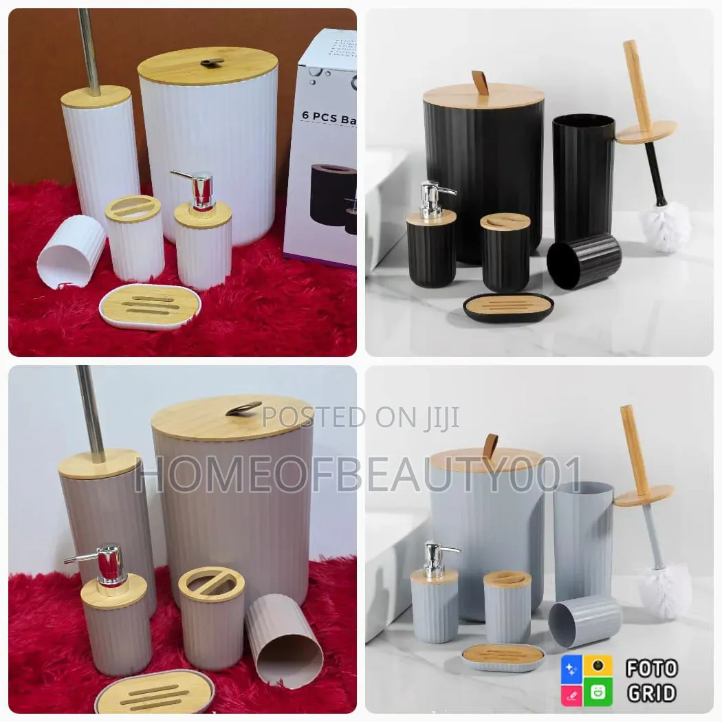 6 in One Luxury Bathroom Accessories
