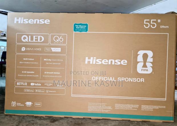 Hisense 55′′ 55a6q Series Vidaa