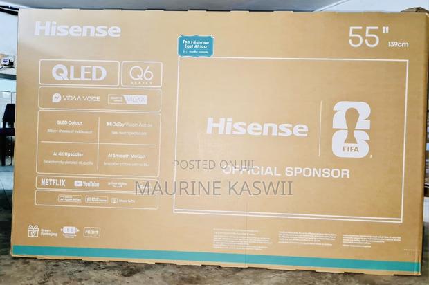 Hisense 55′′ 55a6q Series Vidaa - thumbnail 2