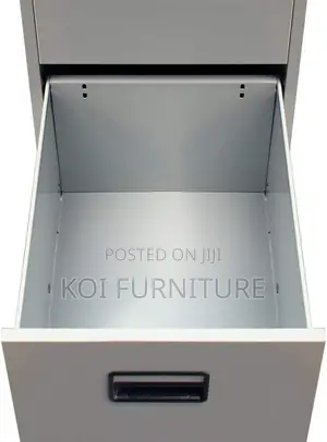 Office Cabinet; Steel Gray Executive Docs Ad File Storage Cabinet