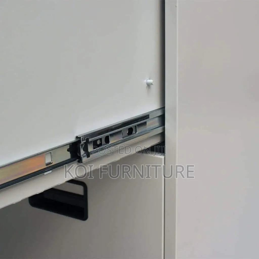 Office Cabinet; Steel Gray Executive Docs Ad File Storage Cabinet