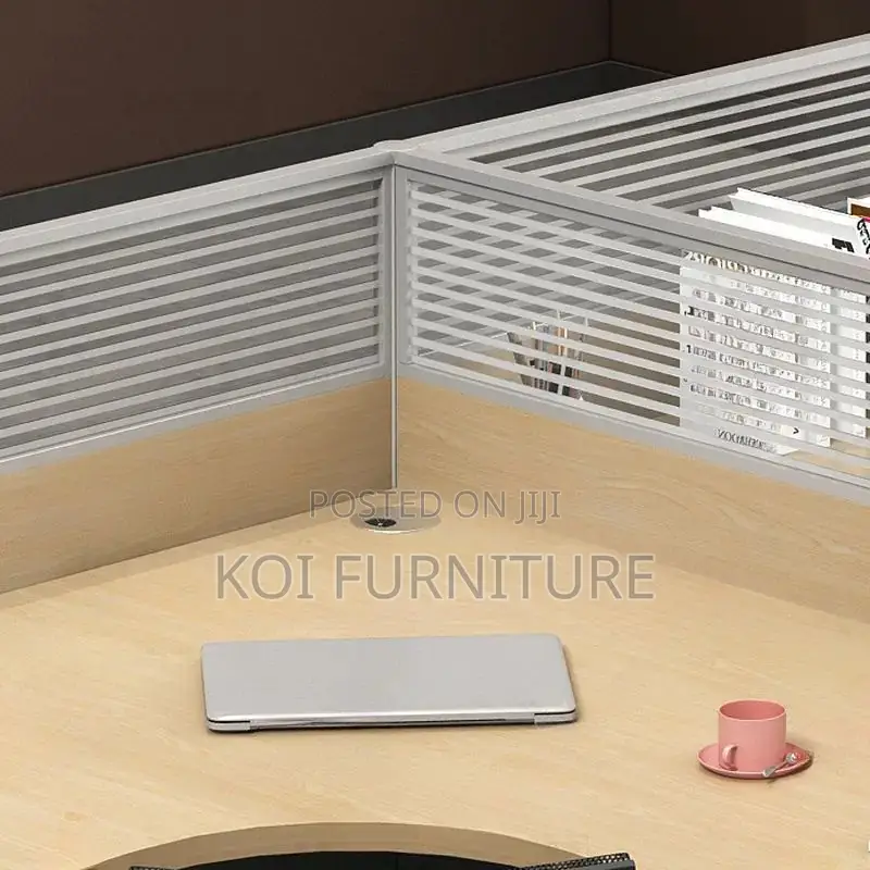 Office Workstation; Two Users MDF Made Executive Office Curved Desk