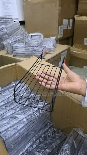 Metallic Bathroom Caddy