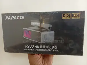 Papago! P200 Hidden Dash Camera Designed for Vehicle Surveillance.