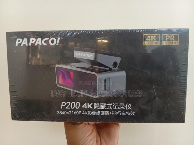 Papago! P200 Hidden Dash Cam Designed for Vehicle Recording.