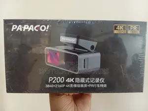 Papago! P200 Hidden Dash Cam Designed for Vehicle Recording.