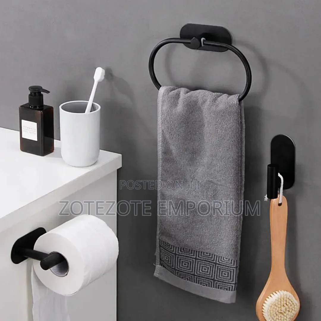 Adhesive Wall Mounted Ring Towel Holder